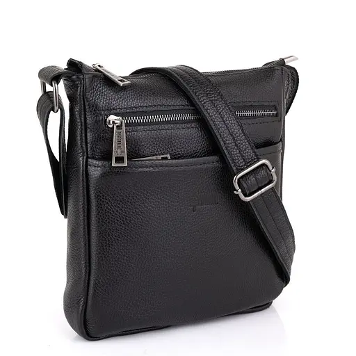 Чоловіча шкіряна сумка-месенджер TARWA 22х25.5х3.5 см sum0025410 - фото 1