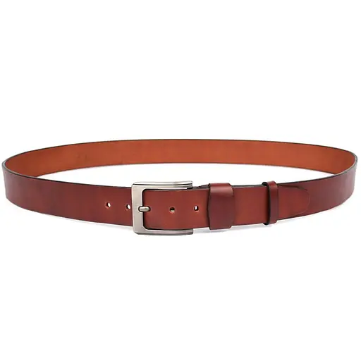 Ремінь шкіряний LIMARY коньячний 4х120 см acs0032074 - фото 2