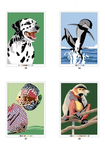 100 магічних фарбованок. Фауна - фото 3