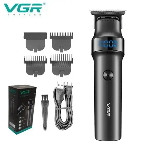 Скоростной профессиональный триммер VGR V-987 (7000 RPM, LED-дисплей)