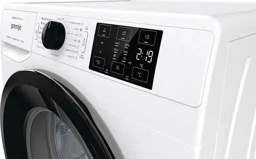 Пральна машина Gorenje фронтальна 8 кг 1400 A+++ 55 см дисплей пара інвертор білий - фото 10