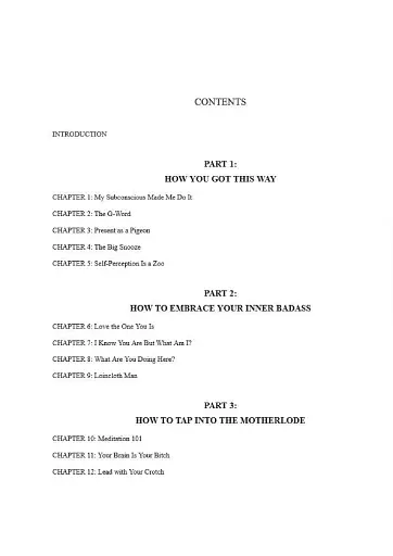 You Are a Badass. How to Stop Doubting Your Greatness and Start Living an Awesome Life - фото 4