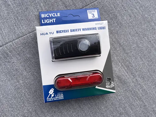 Вело фара с задним фонарем мигалкой RB-B14 велосипедный аккумуляторный фонарь на велосипед с креплением RB-B14 - фото 10