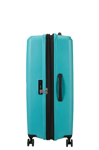 Чемодан American Tourister AEROSTEP 77 см TURQUOISE 77x50x29(32) MD8*21003 - фото 7