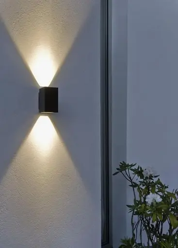 Подсветка Brille LED фасадная IP65 AL-218/2х5W COB BK - фото 5