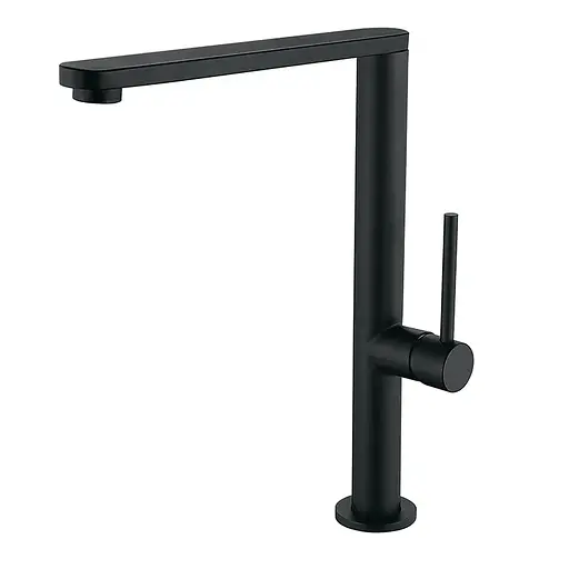 Змішувач для кухні Zerix KFM-011 Black ZX4863 Чорний матовий - фото 1