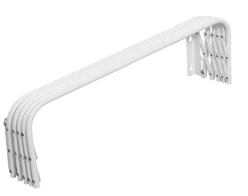 Сушилка для белья настенная Casa Si Towel Flex 5 White (CS92196X10) (DAS302385) - фото 5