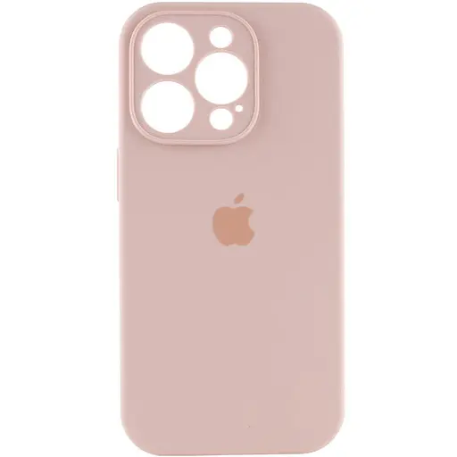 Чохол Epik Silicone Case Full Camera Protective AA для Apple iPhone 13 Pro Max 6.7 Рожевий/Pink Sand
