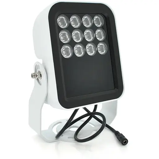 ИК-прожектор GY-IR70012 на 12 диодов, 12В, 6W, дальность освещения до 150 м, угол обзора 90°