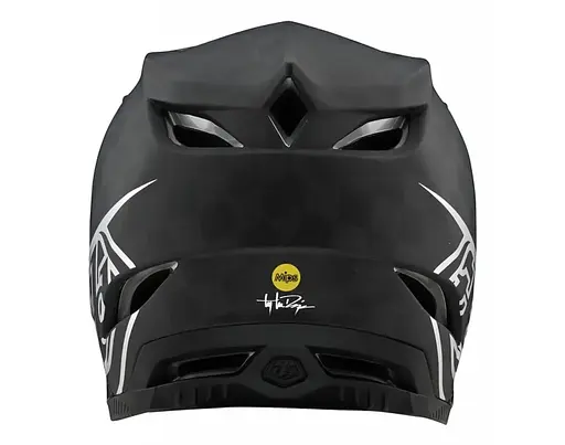 Велошолом Troy Lee Designs D4 Carbon Black/Silver L (1106-139437004) - фото 3