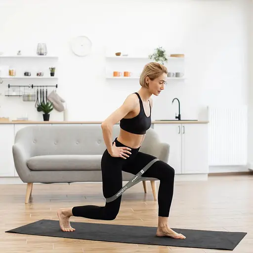 Набор резинок для фитнеса Gymtek 0,5-30кг серый - фото 3