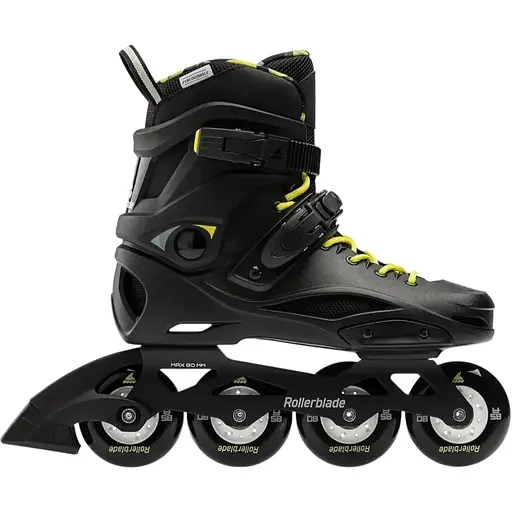 Ролики Rollerblade RB Cruiser 2023 39 Black/Yellow (1012-07101500-215-250)
