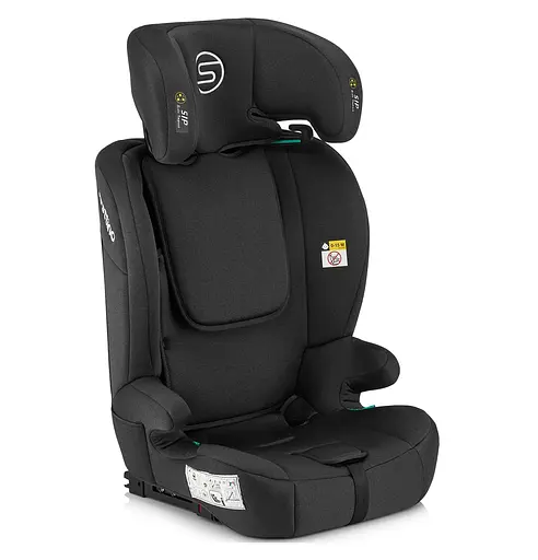 Автокрісло Sesttino Rocker 9-36 кг Isofix Black - фото 8