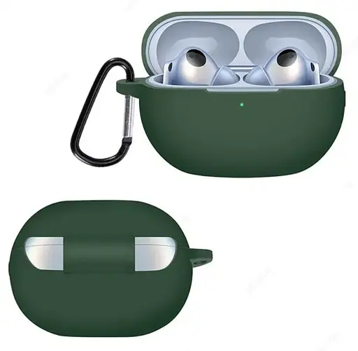 Чохол-накладка DK Silicone Candy Friendly з карабіном для Huawei FreeBuds Pro 3 (green) - фото 2