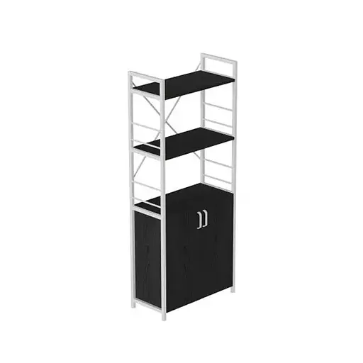 Етажерка 3/60 Серії Конект із тумбою 144x60x28 Білий ДСП Сосна Кембра FRD-104451