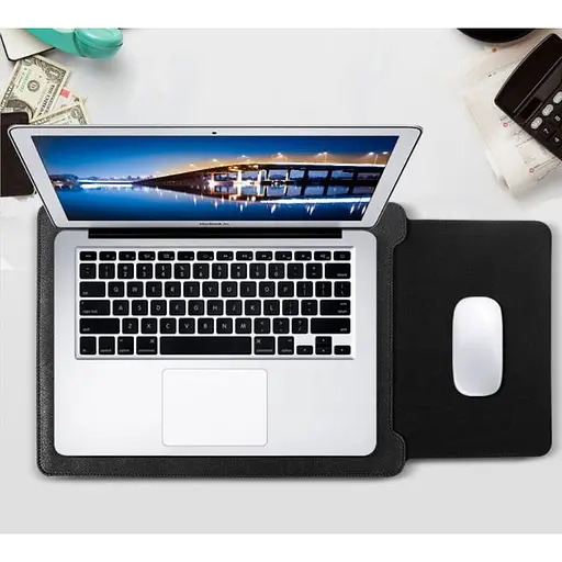 Чохол-конверт DK Leather 4в1 Envelope Kit для Apple MacBook Pro 15" 2008-2012 (A1286) (09683) red - фото 5
