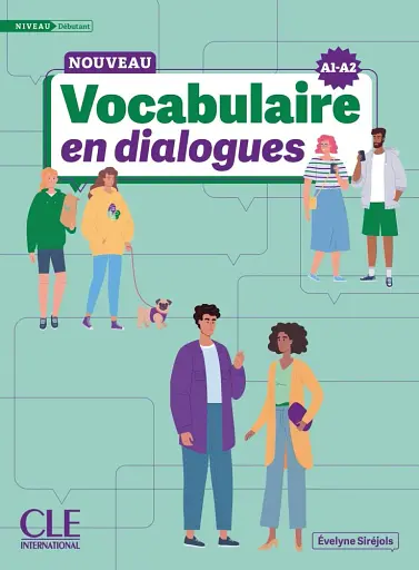 Vocabulaire en dialogues. Débutant (A1/A2) Livre + Audio en ligne