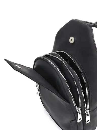 Чоловіча шкіряна сумка через плече Newery sum0026695 - фото 9