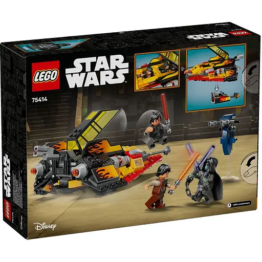 Конструктор LEGO Star Wars The Force Burner Сніговий винищувач 349 деталей (75414) - фото 9