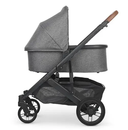 Прогулянкова коляска Uppababy Cruz V2 - LIAM + люлька Uppababy Carrycot-Greyson charcoal Melange Carbon Frame - фото 10