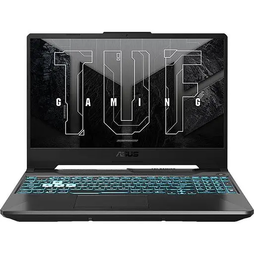 Ноутбук ASUS TUF A15 FA506NC-HN012, AMD Ryzen 5 7535HS, 4.5GHz, 15.6 FHD, 144Hz, 16GB, SSD 512GB, NVIDIA GeForce RTX 3050 4GB, Free DOS