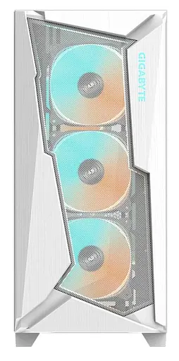 Корпус Gigabyte C301 Glass V2 без блока питания, белый (GB-C301GW V2) - фото 3