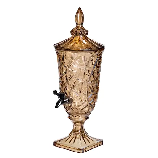 Лимонадница с краном HP-19-307 2л кувшин для напитков емкость для лимонадов amber Yiwu HP-19-307 - фото 1