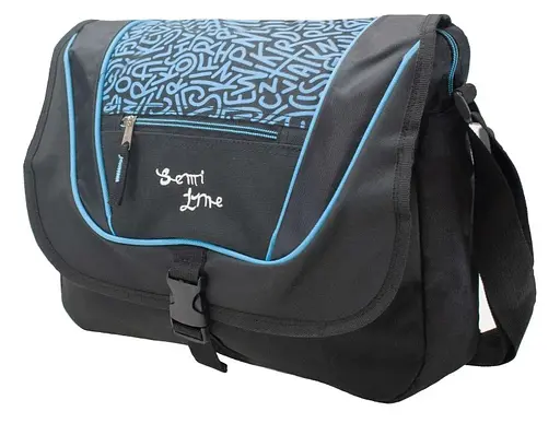 Сумка через плечо Semi Line 9 Black/Blue (7156) (DAS303090) - фото 3