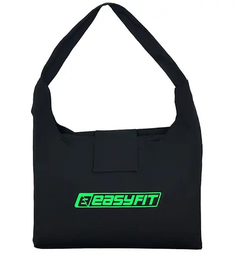 Массажный коврик EasyFit AcuRelax с иглами (аппликатор Кузнецова) черно-зеленый (EF-2710-BG) - фото 6