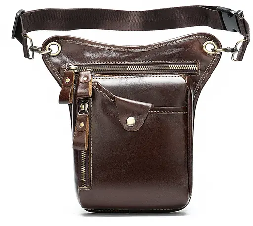 Чоловіча шкіряна сумка Vintage 17,5х12х2,5 см sum0012702 - фото 1