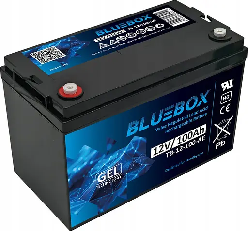 Аккумулятор гелевый Bluebox GEL 12V 100 Ah VRLA - фото 3