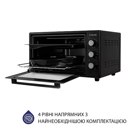 Электрическая печь Minola FOEV 3714 BL - фото 7