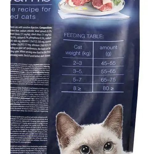 Сухой корм Brit Premium Cat by Nature Sterilized Lamb для стерилизованных кошек с ягненком 8 кг - фото 4