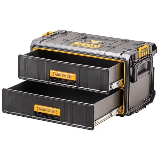 Ящик DeWalt Toughsystem 2.0 модуль на 2 ящики 555х320х320 мм (DWST83529-1) - фото 3
