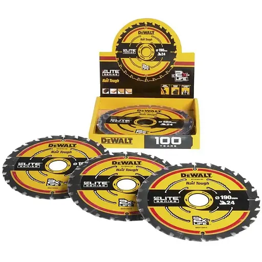 Диск пиляльний DeWalt Elite Extreme 190 х 30 х 24 мм (DT10402)