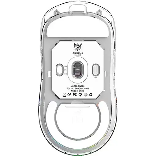 Комп'ютерна миша Onikuma CW926 Білий - фото 3