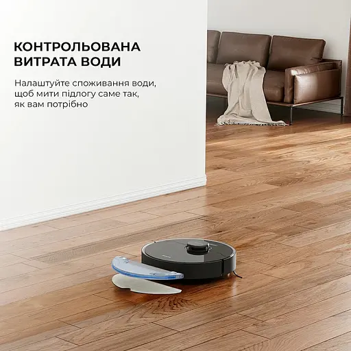 Робот-пилосос Dreame D10s Pro чорний - фото 9
