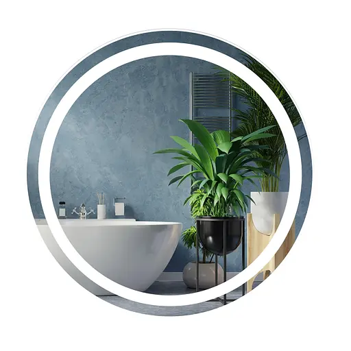 Дзеркало Unio MRR-09 RND-S 700 x 700 mm LED FL з сенсором 000027464 - фото 1