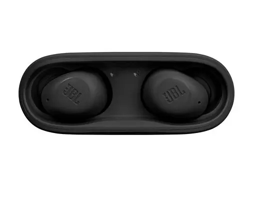 Навушники бездротові JBL Wave Buds (JBLWBUDSBLK) чорні - фото 4