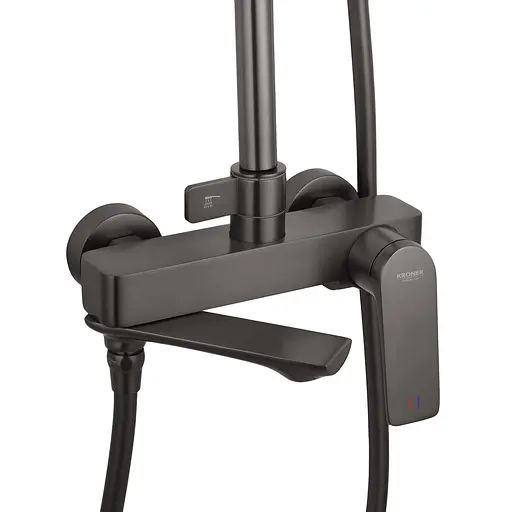 Душова система Kroner KRP Graz - GRP063, Графіт - фото 5