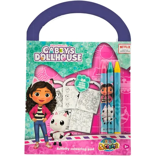 Раскраска Gabby's Dollhouse Активити (GD252500) - фото 3
