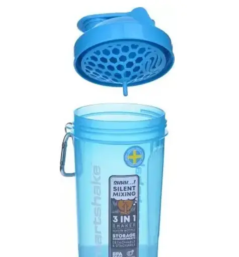 Шейкер спортивний SmartShake Original2GO 600 мл Neon Blue (10560102) - фото 4