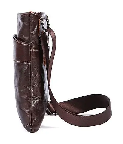 Сумка кожаная мужская Vintage 22,5х23,5х1,5 см sum0012797 - фото 3