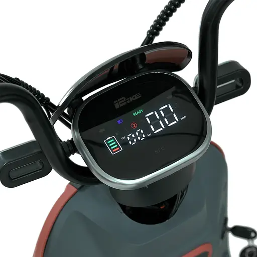 Выносливый электроскутер Profi MES 1023-2 OSHIKA/BAT 350W LCD-дисплей 65 км на одном заряде - фото 6