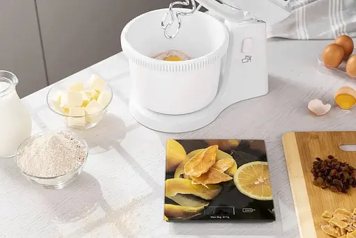 Электронные весы кухонные настольные Ardesto SCK-893LEMON с сенсорным управлением до 5кг LCD-дисплей - фото 5