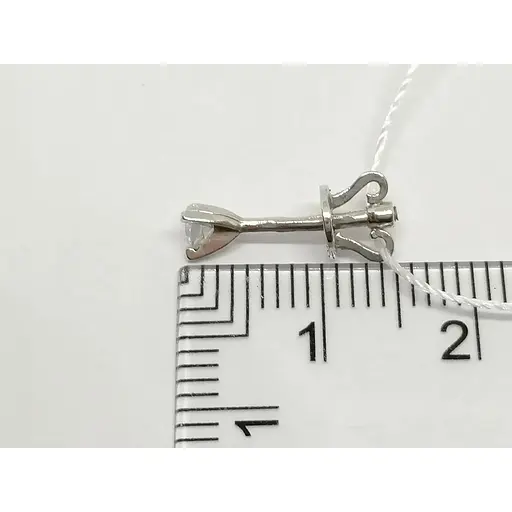 Золоті сережки-пуссети Імперія золота з фіанітами. СП083БИ - фото 4