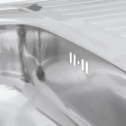 Кухонная мойка Kroner KRP Polierte-6080L (0,6 мм) CV022817, Polish - фото 6