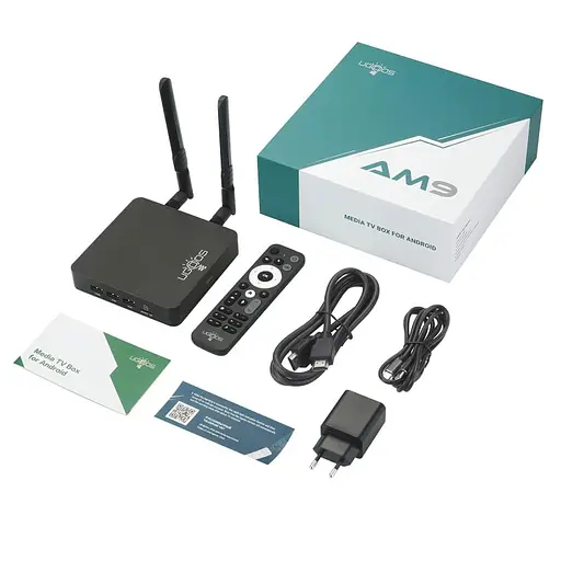 Смарт ТВ приставка Ugoos AM9 PRO 4/64 Гб Smart TV Box Android 14 - фото 2