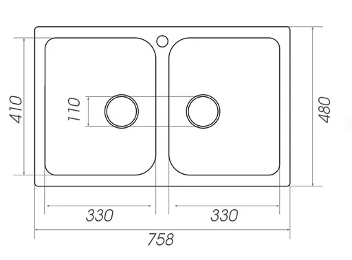 Кухонная мойка Platinum 7950 EQUATORIA (SP000035801) - фото 8
