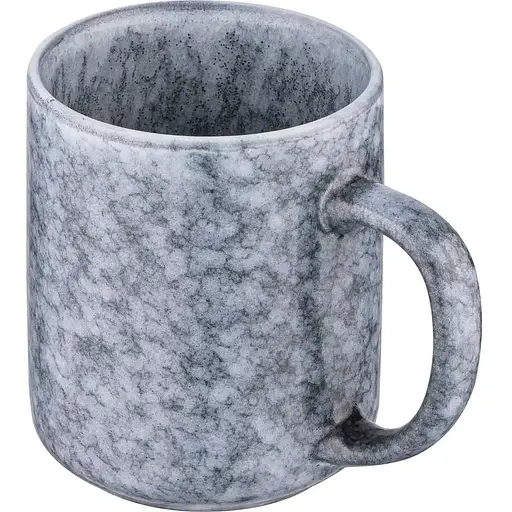 Чашка Ardesto Loreto фарфоровая 390 мл серая (AR1039LG)